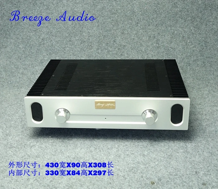 Pre Amplifier Chassis Aluminum Case Dac Amp Shell /diy Home Audio Amp