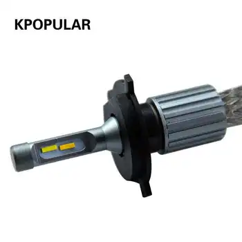 

H4LED car bulb 6000K 3000K 12V 24V double lamp super bright LED bulb new car anti-fog lamp car headlight waterproof bulb