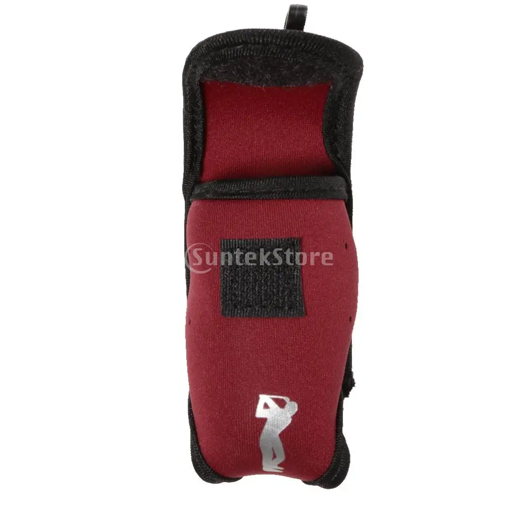 Neoprene Mini Golf Ball Bag Golf Tees Holder Storage Case Carry Pouch with Waist Belt Clip for Training Practice - Choose Color