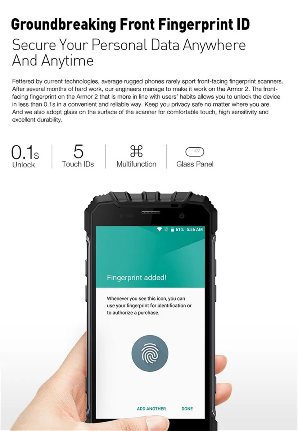 ULEFONE ARMOR 2 6GB RAM 64GB ROM (9)