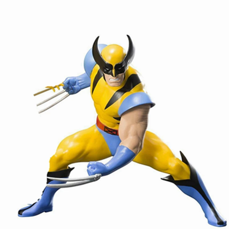

Marvel Artfx Kotobukiya X-Men '92 Wolverine Loose Figure Toy Brinquedos Figurals Collection Model Gift