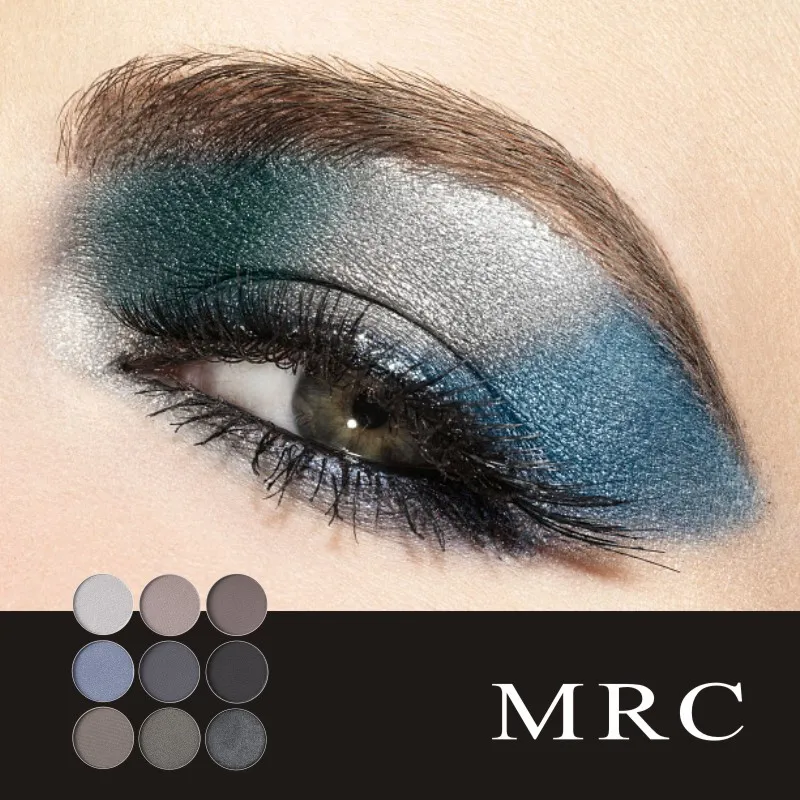 Палетка теней для век с металлическим блеском 9 цветов|shadow powder|eye shadow powdernatural eyeshadow
