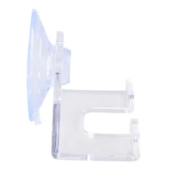 

1Pc Bathroom Wall-mounted Shaver Blue Delicate Razor Holder Rack Cupula Plastic Shaver Caps hook