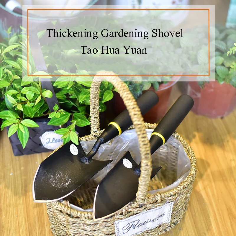 Thickened Manganese Steel Gardening Shovel Tools for Flower/Grass Flower Plant Building a Green Back Garden Spade Tools Hot