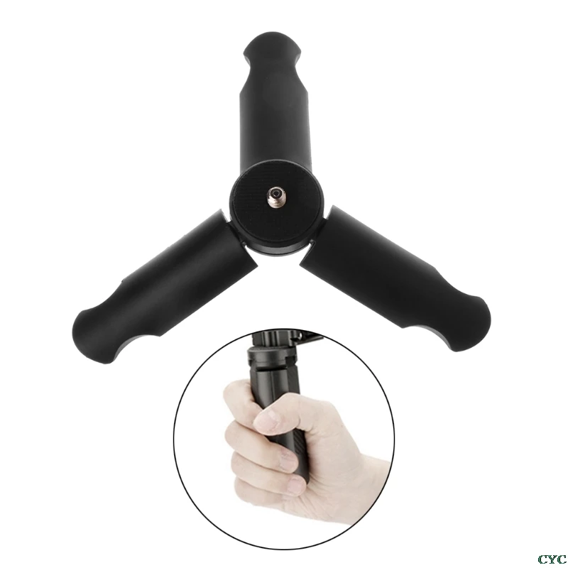 

Universal Mini Tripod Stand 1/4'' For Smartphone Action Camera Holder Monopod