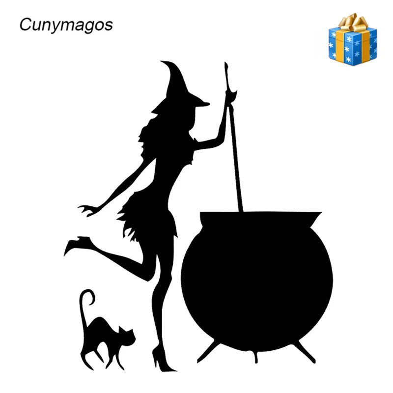 Witch Cauldron Potion Декор Наклейка s Виниловая наклейка для автомобиля на автомобиль