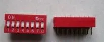 

HAILANGNIAO 20pcs 8P DIP switch / level DIP switch / 8P 2.54mm pitch