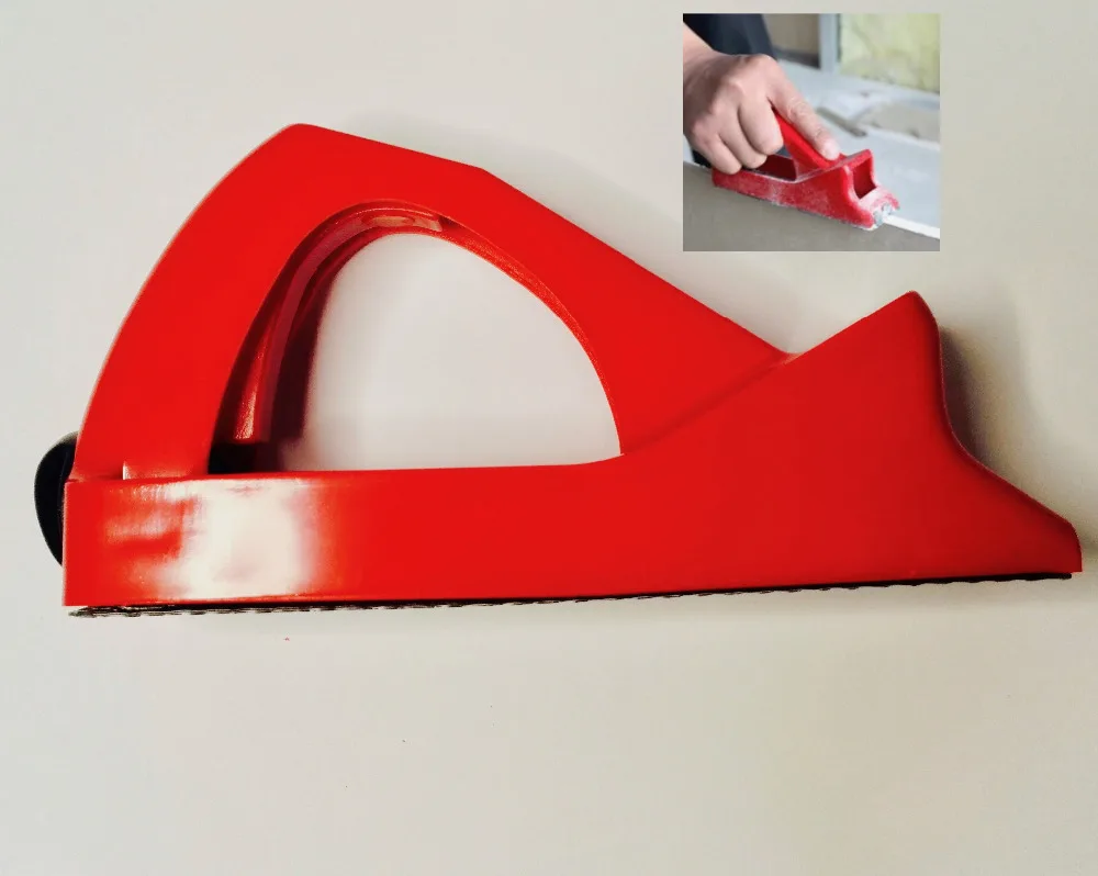 online Placa De Gesso Drywall Lixar Moedor portátil Painel de Gesso Trimmer Edger Polidor Lixadeira Abrasivo Edge acabamento de Costura Ferramenta