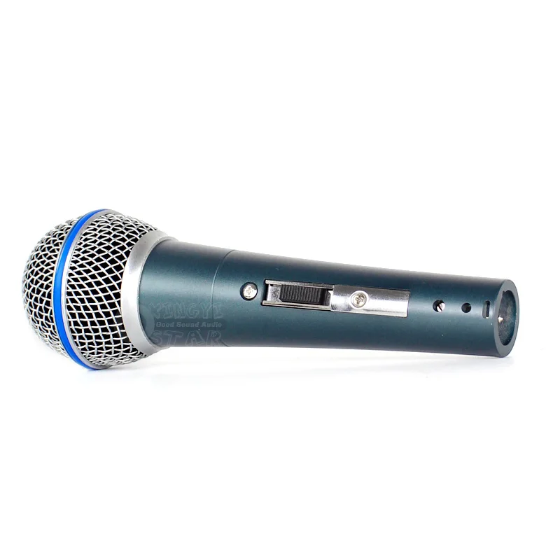 Профессиональный XLR проводной переключатель ручной микрофон вокальный динамический микрофон Микрофон для BETA 58A 58 BETA58A PC DJ Караоке микшер микрофоны