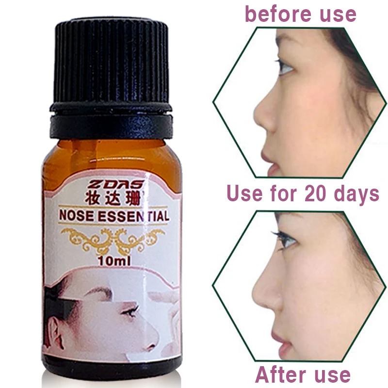 

Nose Slimming Essential Oil No Surgery Powerful Nosal Bone Remodeling Nose Lift Up Cream Magic Essence Nose increase serum 4pcs