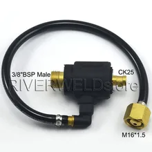 WP-17 SR-17 TIG сварочный фонарь с кабельным соединением 3/" BSP Male