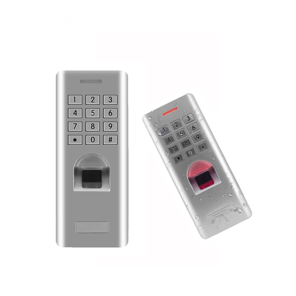 IP66 1000 пользователей автономный считыватель отпечатков пальцев с клавиатурой