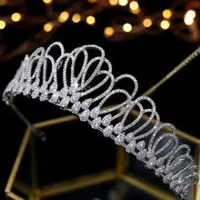 Asnora Zircon Crystals coroa de noiva Bridal Tiaras Wedding Crowns Hair Accessories tiara nupcial Asnora Zircon Crystals coroa de noiva Bridal Tiaras Wedding Crowns Hair Accessories tiara nupcial