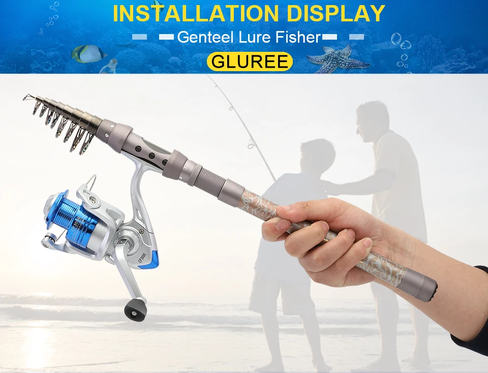 GLUREE Plating Fishing Spinning Reel Carp Fishing Reel CF1000~6000 10BB 5.21 Gilded Line Cup LeftRight Handle Saltwater Wheel (21)