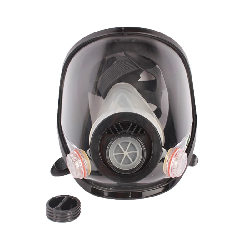 

2015 new full-field medical silicone masks military gas mask can be used with gas canisters breathing tube breathing tube used