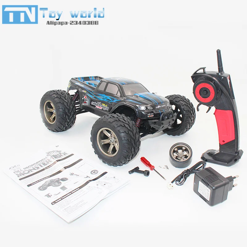 Горячая rc автомобиль 4WD 2.4 ГГц рок сканеры ралли восхождение автомобиль 4x4 двойной Двигатели йети автомобилей Дистанционное управление Модель внедорожник игрушка - Цвет: Синий