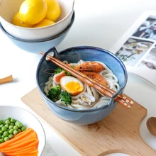 EECAMAIL японская Ретро керамическая чаша Ramen миска для риса домашняя миска для еды миска для супа чаша для лапши быстрого приготовления