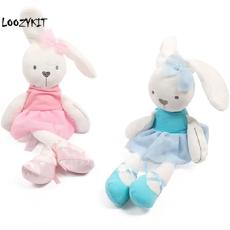 

Loozykit Soft Plush Toys For Children Bunny Sleeping Mate Stuffed &Plush Animal Baby Toys For Infants Cute Doll Baby