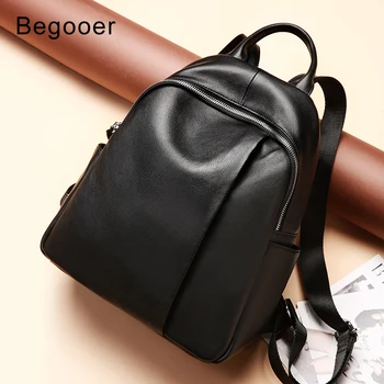 

100% Genuine Leather Backpack Women Waterproof Backpack Real Leather Backpacks For School Teenager Girls Book Bag Daypac