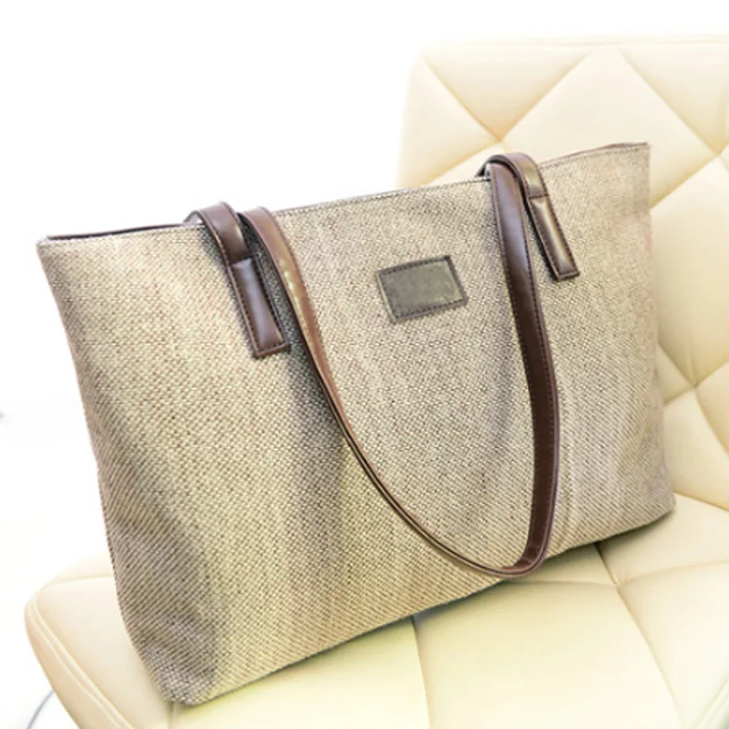 

1pcs Women Lady Canvas Big Capacity Handbag Shoulder Minimalist Messenger Bag MUG88