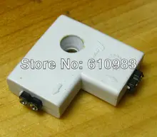 Бесплатная доставка (5pieces серия) 2 Шпильки 2way L Форма LED разъем для Светодиодные полосы света 5050 3528 один Цвет DIY