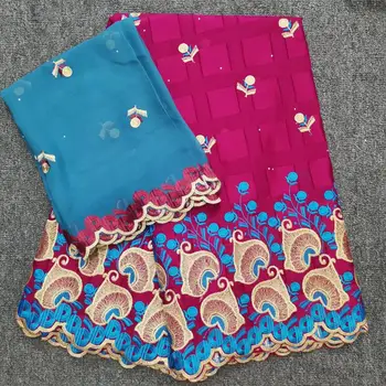 

2019 New Design Swiss Voile Lace In Switzerland Embroidered Cotton Lace Fabric High Class African Voile Lace Fabric For Party