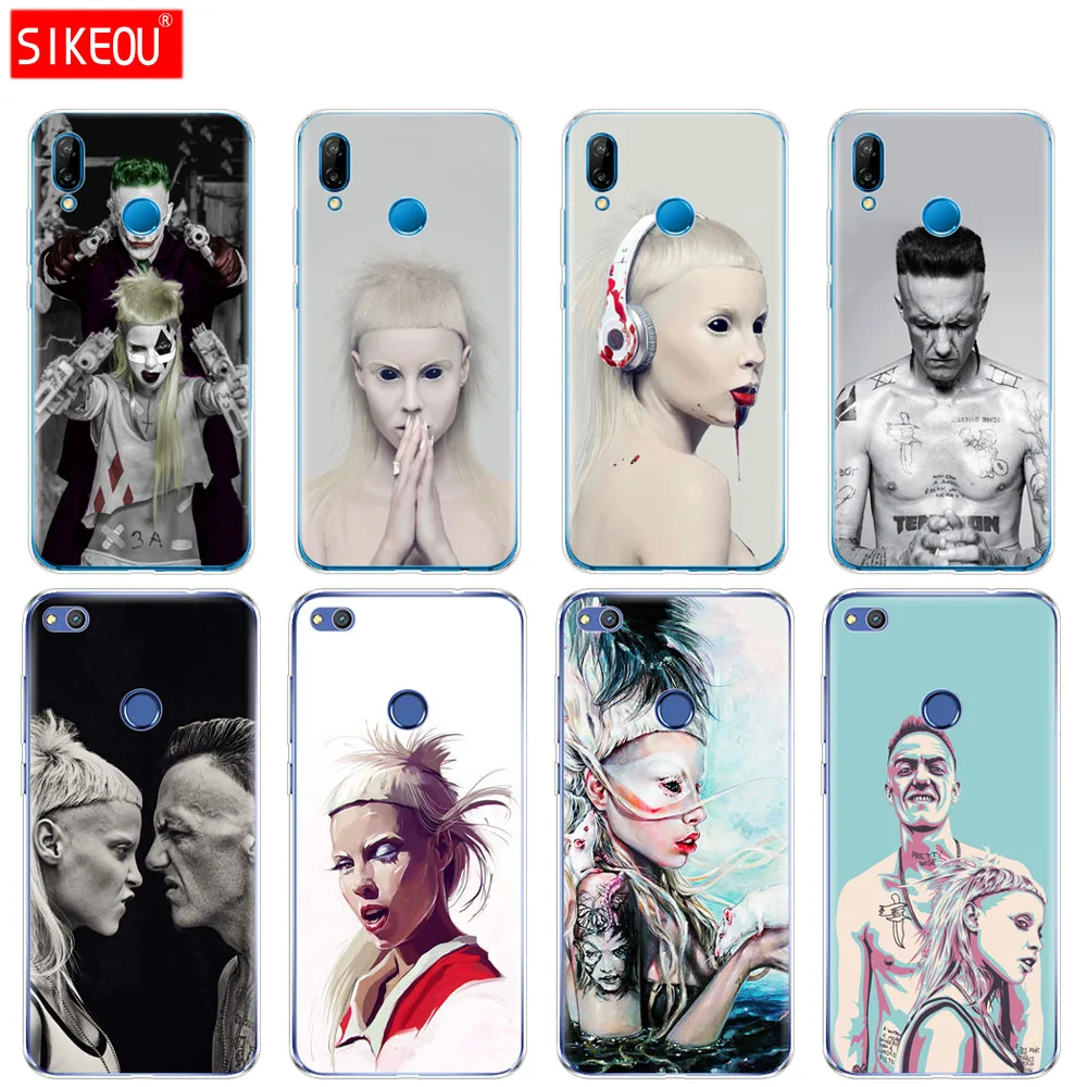 

Silicone Cover Phone Case For Huawei P20 P7 P8 P9 P10 Lite Plus Pro 2017 p smart 2018 Die Antwoord YoLandi
