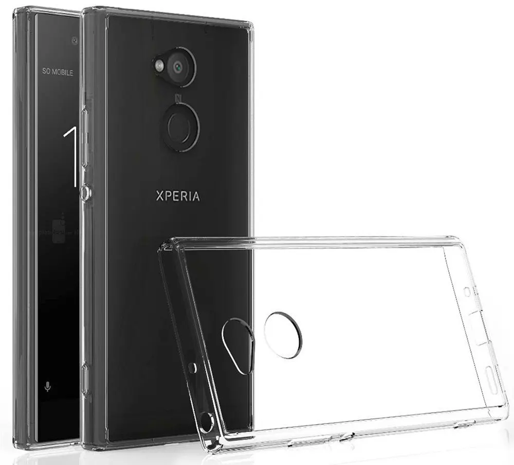 TELEYAGO для Sony Xperia L2/ XA2/ XA2 ультратонкий кристально прозрачный мягкий силиконовый
