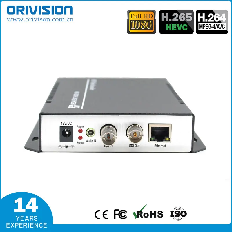

ZY-ES201 H.265&H.264 SDI Video Encoder support HD /3G SDI To IP Live Streaming Video Audio Encoder HTTP, RTSP, RTMPS, UDP, ONVIF