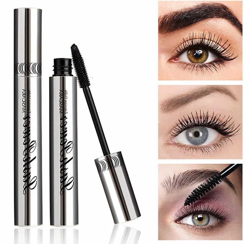 

3D Waterproof Makeup Black Mascara Volume Lengthening Curling Eye Lashes Express False Eyelashes Professional Makeup Cosmetic