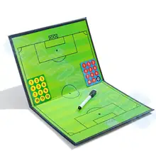 PVC Foldable Soccer basketball Coach Match Training Tactical Plate Coaching Board Kits magnetic teaching board Coach Board