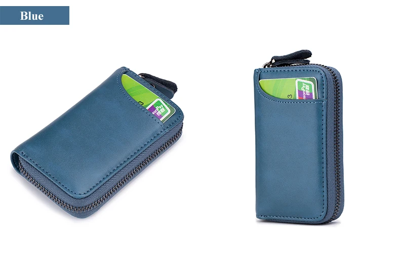 Lomelobo Split Leather Unisex Key Wallets Women KeyRing keychain Coin Purse Men Card Holder Organizer Multifunction Car Key Case HCL940 Details (18)