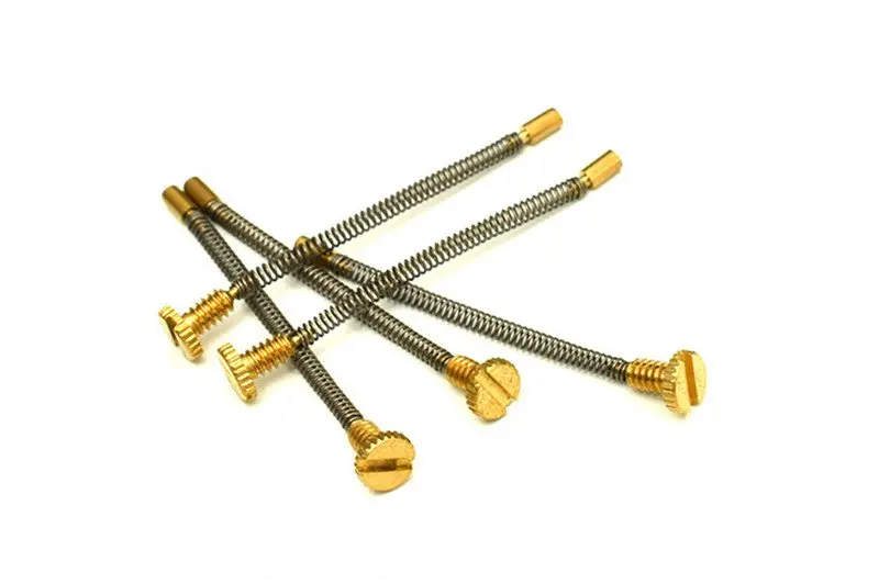 

5Pcs 2.5*50mm Universal Lighter Inner Repair Part Flint Screw Spring Base Plate Tools Service Parts Supply for ZP