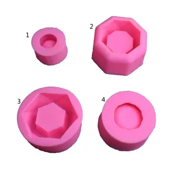 

Silicone Candle Soap Bottle Mold Succulent Planter Flower Pot Ashtray Resin Mold