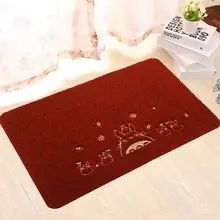 Горячая ковры мягкий коврик для входной двери мультфильм ванная комната Нескользящая прокладка устойчивая грязь серый ковры alfombras Dormitorio