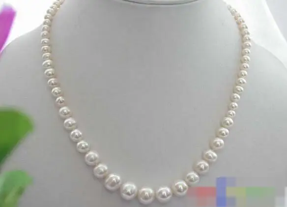 Песня voge Gem nanJ1161 белый круглый fw жемчужное ожерелье с башней|necklace necklace|pearl necklacewhite
