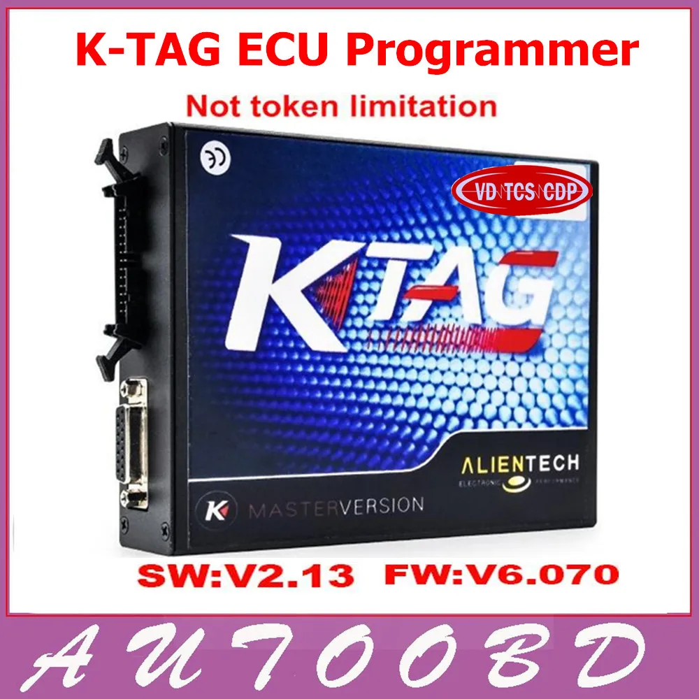 

2017 New KTAG V2.13 Hardware V6.070 ECU Programming Scanner Master Version No Tokens Limited K TAG 100% J-Tag Compatible K-TAG