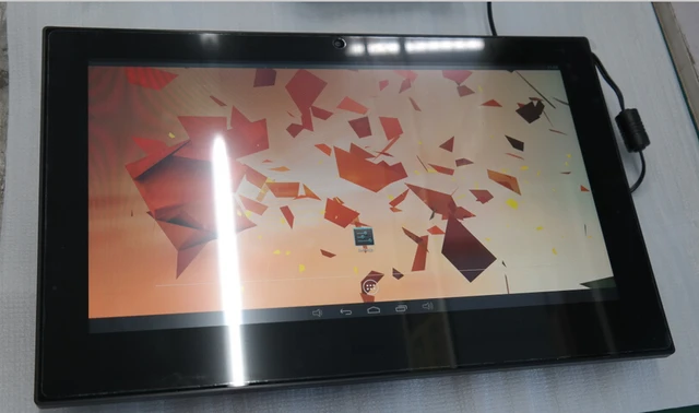 13'' android tablet kiosk stand/android tablet pc rj45 poe