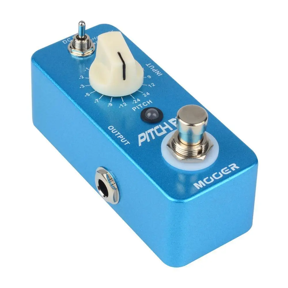 MOOER Pitch Box Compact Effect Pedal Harmony Pitch Shifting Detune 3 Mode True Bypass гитарная педаль с педальным разъемом