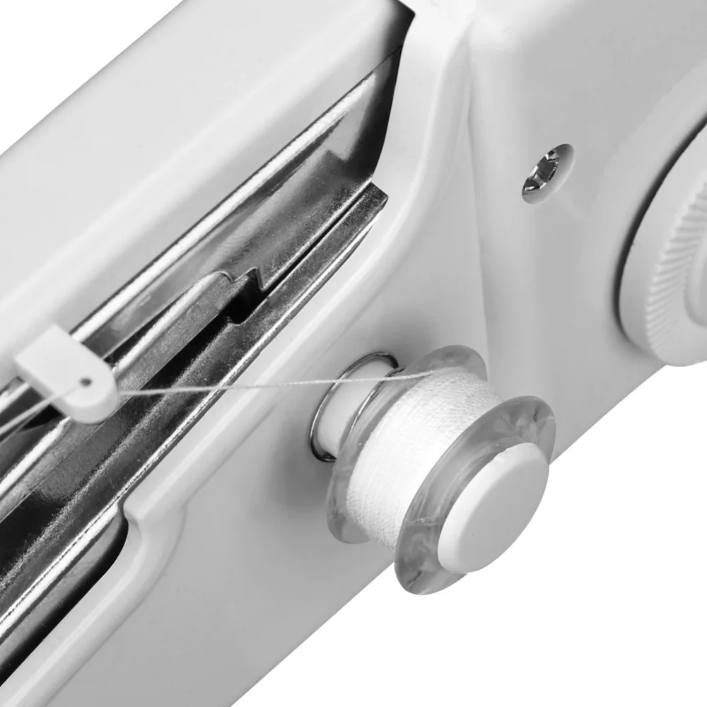 Mini Portable Household Handheld Sewing Machines Quick Stitch Sew Needlework Cordless Clothes Fabrics Electric Sewing Machine