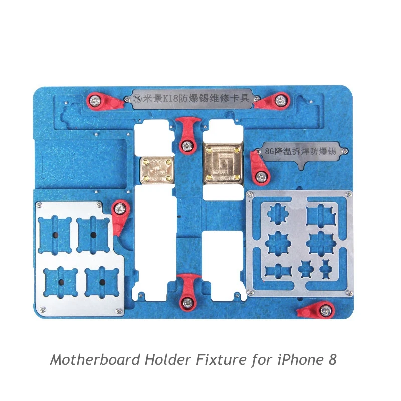 Motherboard PCB Holder Fixture Repair Tool for iPhone iPhone 66P6S6SP77P88PX A11 A10 A9 A8 NAND CPU Proof Cooling Jig3