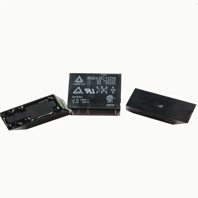 Бесплатная доставка 2 шт./лот 942H-2C-12DS 12 В 942H-2C-24DS 24 5A 8 контактов реле мощности |