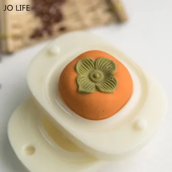 

JO LIFE Creative Resin Persimmon Shaped Cake Molds Exquisite Bakeware Mousse Dessert Pudding Mold