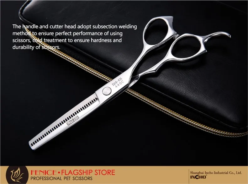 Новое поступление 6,0 дюймов blossom винт Высокое качество JP440c истончение волос ножницы для дома парикмахерских Салон ножницы для укладки