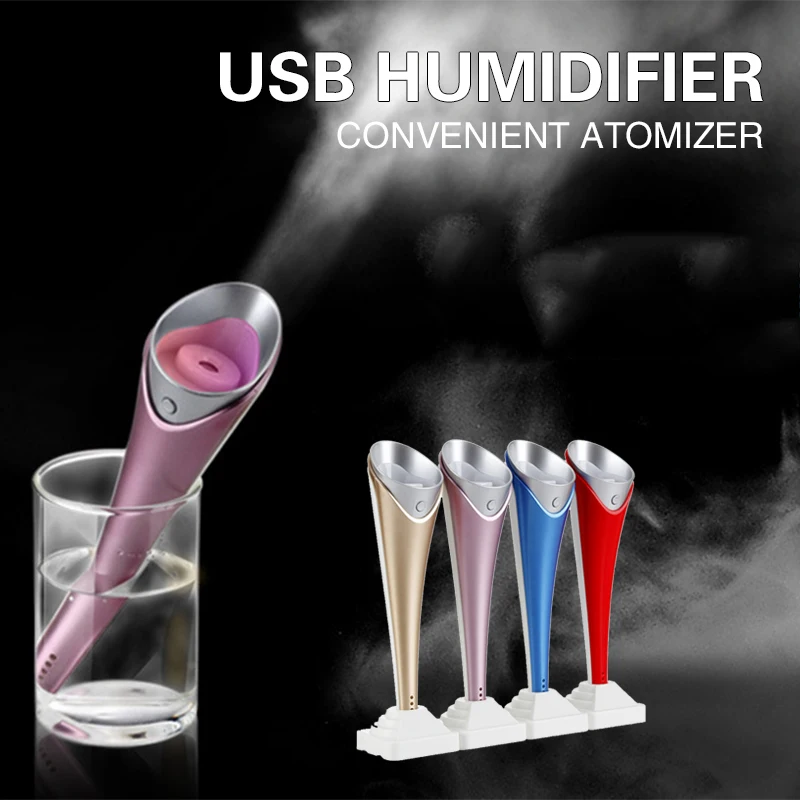 

2019 Drop Shpping LED USB Aromatherapy USB Mist Maker Universal Portable Health Care USB Humidifier for Respirator
