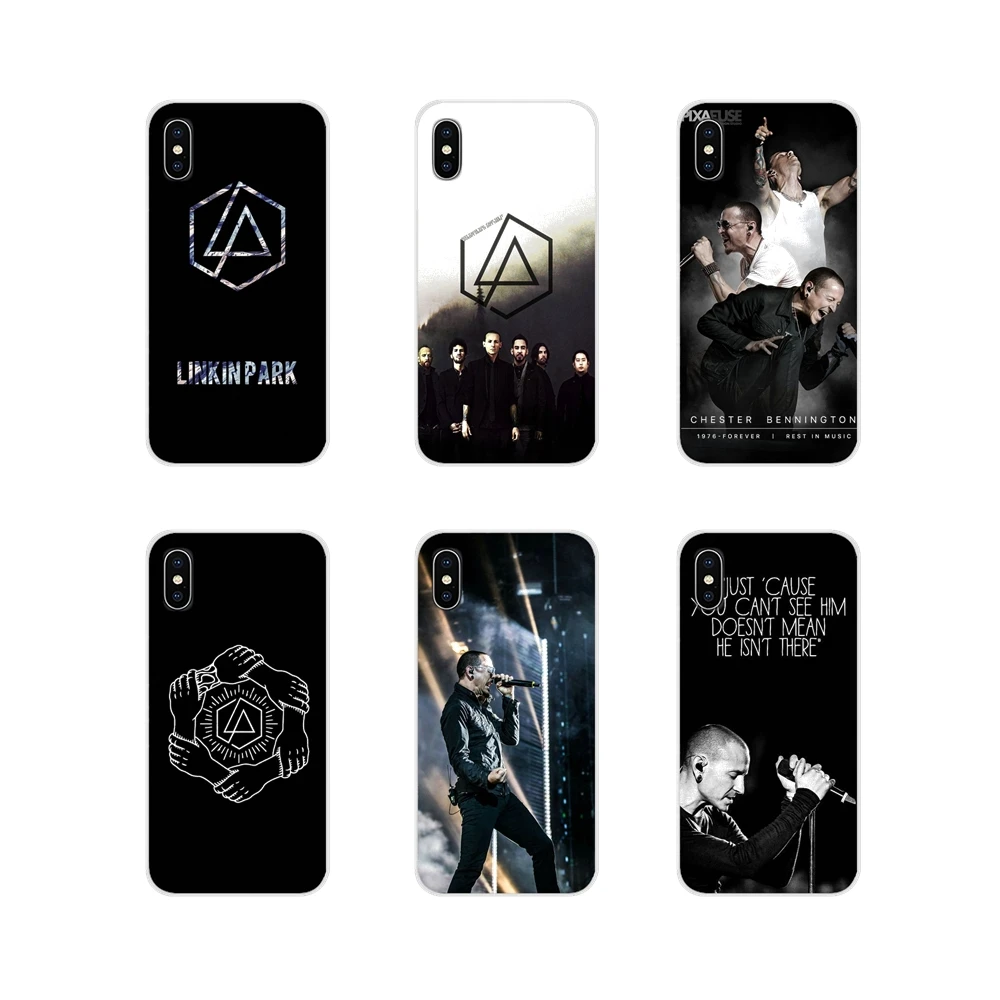 Linkin Park Честер Беннингтон аксессуары чехлы для телефонов Apple iPhone X XR XS MAX 4 4S 5 5S 5C SE 6 6S