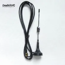 433 МГц Антенна 5dbi с SMA мужской разъем небольшой диск присоска база Новая