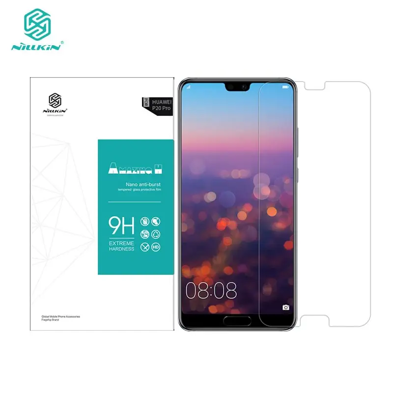 Закаленное стекло Nillkin Amazing H 0 33 мм для Huawei P20 Pro защита экрана|Защитные стёкла и
