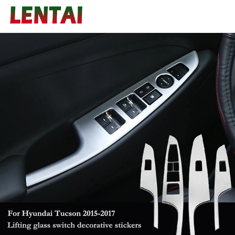Наклейки на дверную ручку и окно для Hyundai Tucson 2015 2016 2017|Наклейки автомобиль| |