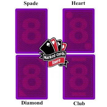 

2 or 4 Decks Marking Playing Card Texas Holdem Made in Brazil Marked Cards Red and Black Texas Holdem Copag Marked Cards